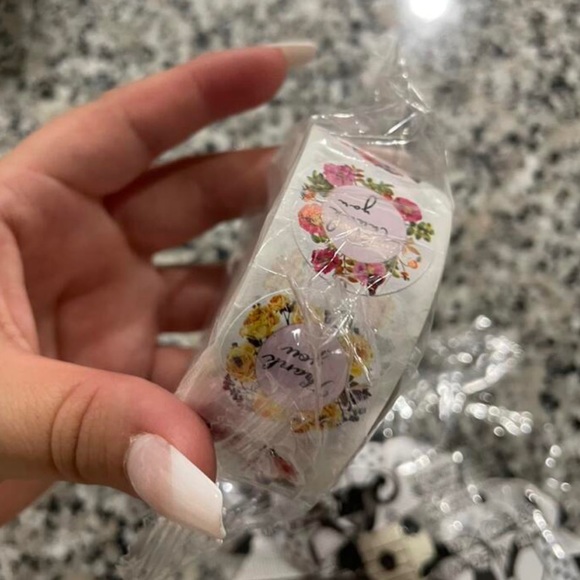 New 500 Pcs Floral Thank You Stickers 1 Inch Stationery Small Business Stickers - Picture 16 of 16